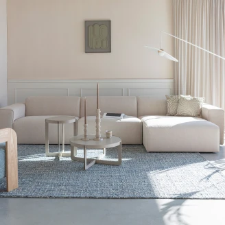 Zuiver Concept Soffa 4-5-sits Höger <strong>Milka</strong>  Kräm, Beige