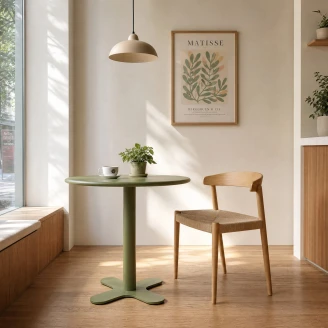 Trädgårdsbord <strong>Boutis</strong>  Grön Ø80 cm