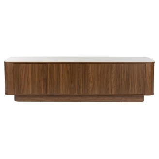 Sidobord <strong>Joen</strong>  Brun, Valnöt 180x50 cm
