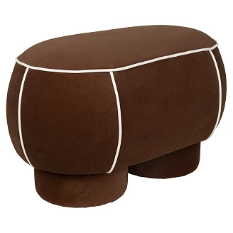 Sittpuff <strong>Matteo</strong>  Röd 77.5x49 cm