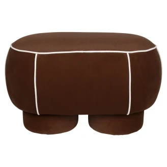 Sittpuff <strong>Matteo</strong>  Röd 77.5x49 cm