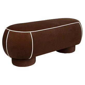 Sittpuff <strong>Matteo</strong>  Röd 121x47 cm