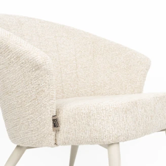 Dutchbone Stol med Armstöd <strong>Georgia</strong>  Beige