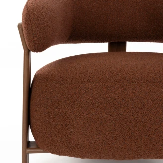 Loungefåtölj <strong>Niko</strong>  Brun
