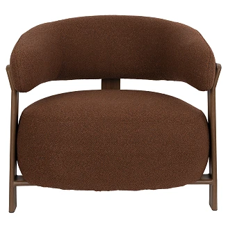Loungefåtölj <strong>Niko</strong>  Brun