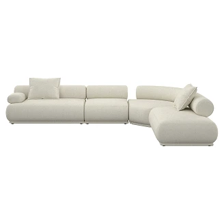 Zuiver Soffa 7.5-sits Vänster Rembrandt Beige