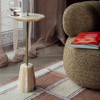 Dutchbone Sidobord <strong>Onno</strong>  Beige