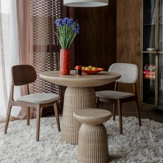 Dutchbone Stol med Mjuk Rygg <strong>Marais</strong>  Beige