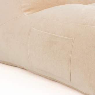 Dutchbone Stol med Armstöd <strong>Tombag</strong>  Beige