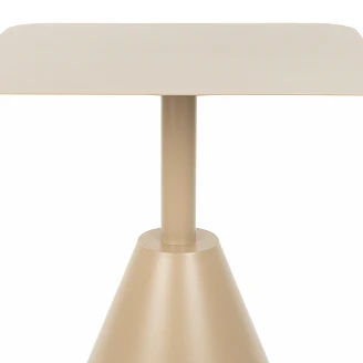 Trädgårdsbord Pascal Beige Ø70 cm