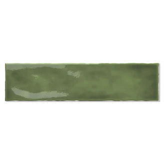 Kakel <strong>Frisa</strong>  Grön Blank 7.5x30 cm