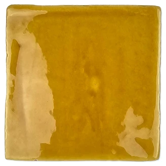 Alteret Handgjort Kakel Base Miel Blank 10x10 cm