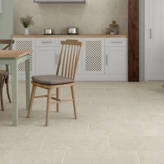 Klinker <strong>Kalksten Sand</strong>  Gråbeige Matt 100x100 cm