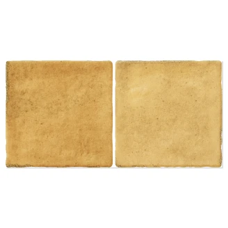 Kakel <strong>Zento</strong>  Ochre Blank 10x20 (10x10) cm