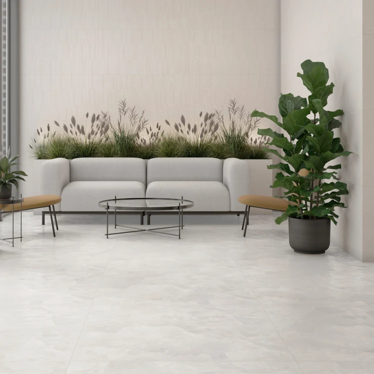 Klinker Sora Vit Matt 60x60 cm