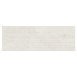 Kakel <strong>Sora</strong>  Vit Matt-Relief 20x60 cm