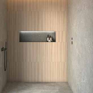 Klinker <strong>Sora</strong>  Gråbeige Matt 60x120 cm