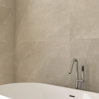 Kakel <strong>Solene</strong>  Taupe Matt-Relief 60x120 cm