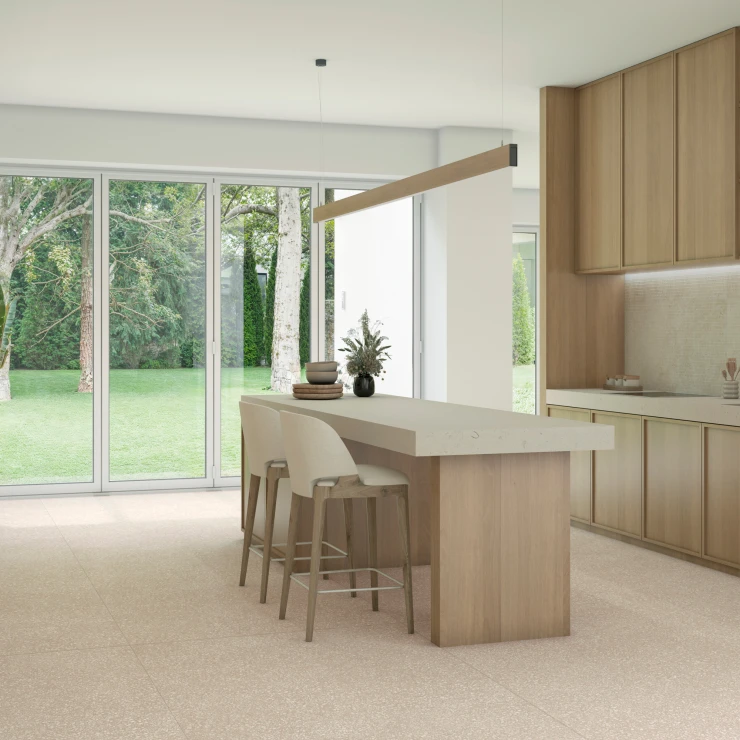 Klinker Silea Beige Matt 120x120 cm