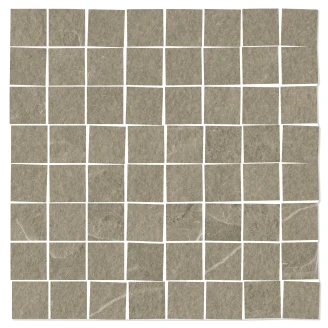 Mosaik Klinker <strong>Skala</strong>  Gråbeige Matt 30x30 (7x7) cm
