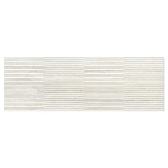 Kakel <strong>Reflection</strong>  Vit-Relief Matt 40x120 cm