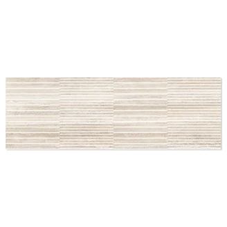 Kakel <strong>Reflection</strong>  Beige-Relief Matt 40x120 cm
