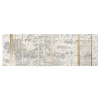 Kakel <strong>Reflection</strong>  Vit Deco Matt 80x120 cm (2st 40x120)
