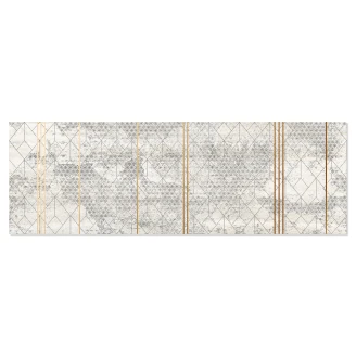 Kakel <strong>Reflection</strong>  Vit Deco Matt 80x120 cm (2st 40x120)