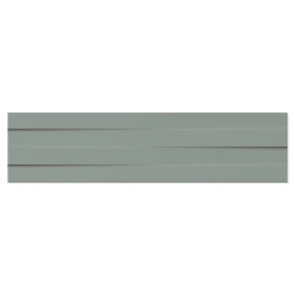 Kakel <strong>Ilara</strong>  Sage-Relief Blank 8x30 cm
