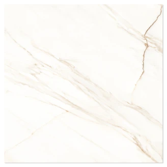 Marmor Klinker <strong>Orian</strong>  Vit Polerad 120x120 cm