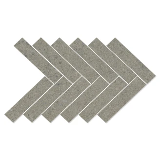 Mosaik Klinker <strong>Litha</strong>  Gråbeige Halvpolerad 39x22 cm