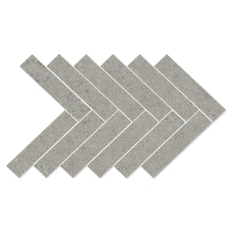 Mosaik Klinker <strong>Litha</strong>  Grå Brushed Matt 39x22 cm