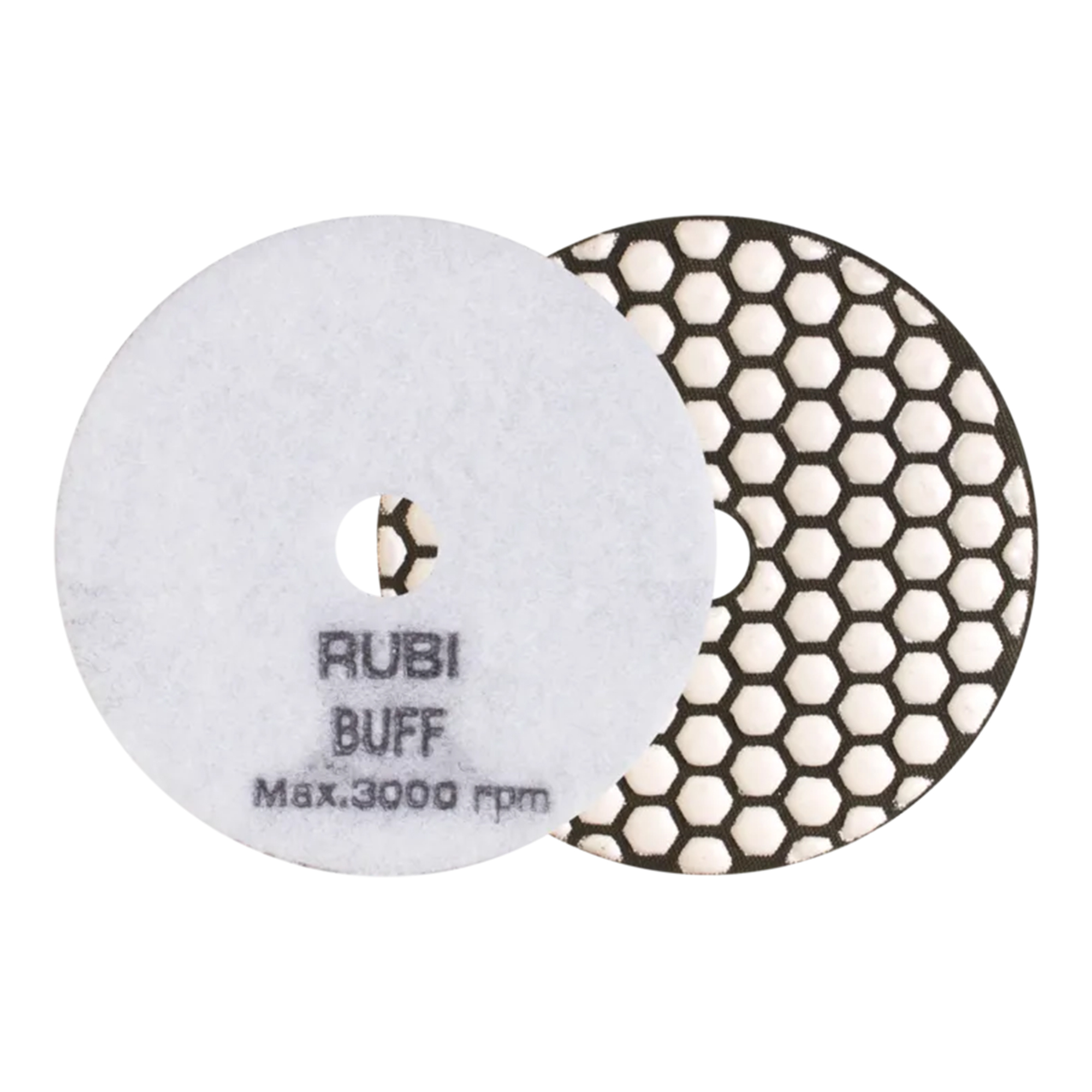 Polerpad BUFF för Slutpolering Rubi 100 mm