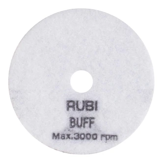 Polerpad BUFF för Slutpolering Rubi 100 mm