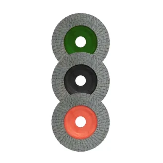 Lamellrondell för Kantfinish och Polering Rubi PRO 125mm, 100/120 (Medium Kornstorlek)