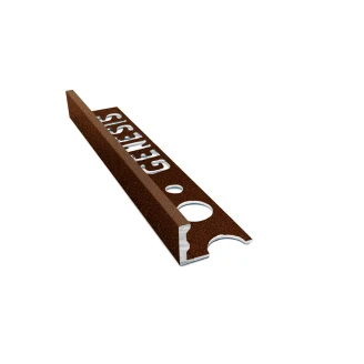 Kakellist Bronsit <strong>L-Profil</strong> , 10mm x 2.5m
