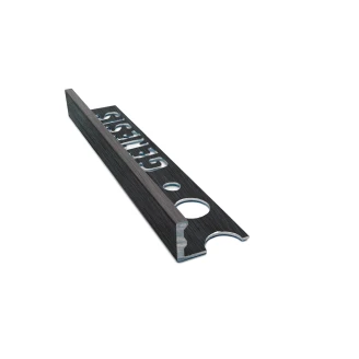 Kakellist Kanonmetall <strong>L-Profil</strong> , 10mm x 2.5m