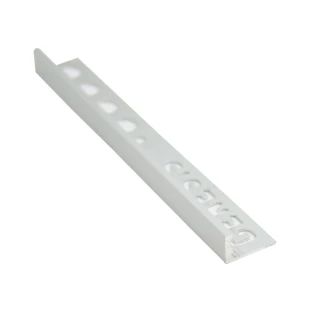 Kakellist i Matt Aluminium <strong>L-Profil</strong> , 12mm x 2.7m
