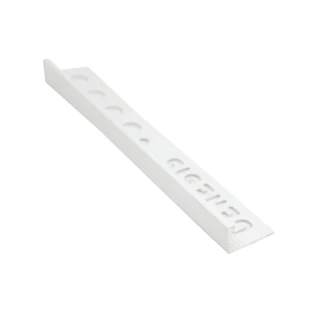Kakellist Vit Matt <strong>L-Profil</strong> , 12mm x 2.5m