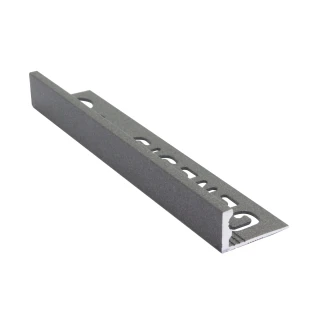 Kakellist Mörk Granit <strong>L-Profil</strong>  10mm x 2.5m