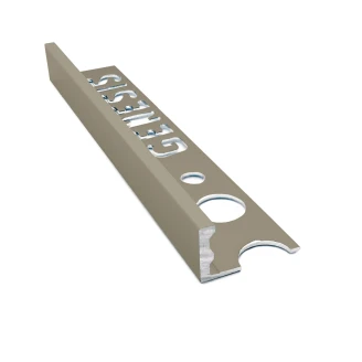 Kakellist Tenn <strong>L-Profil</strong>  12mm x 2.5m