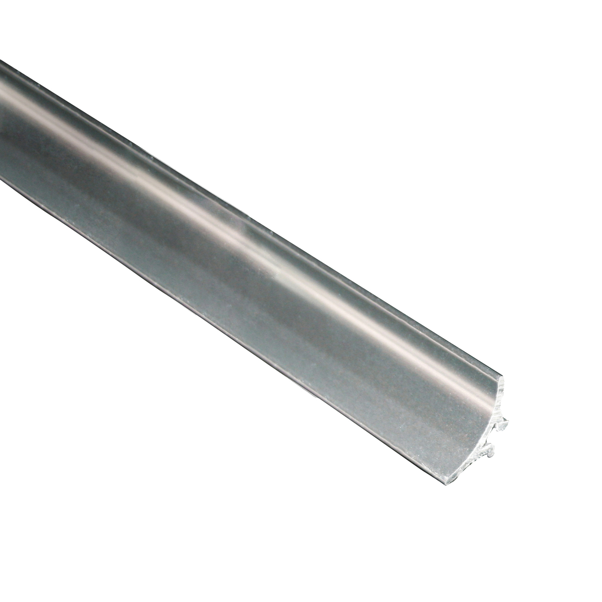 Kakellist för Innervinkel i Matt Aluminium, 15mm x 2.5 m