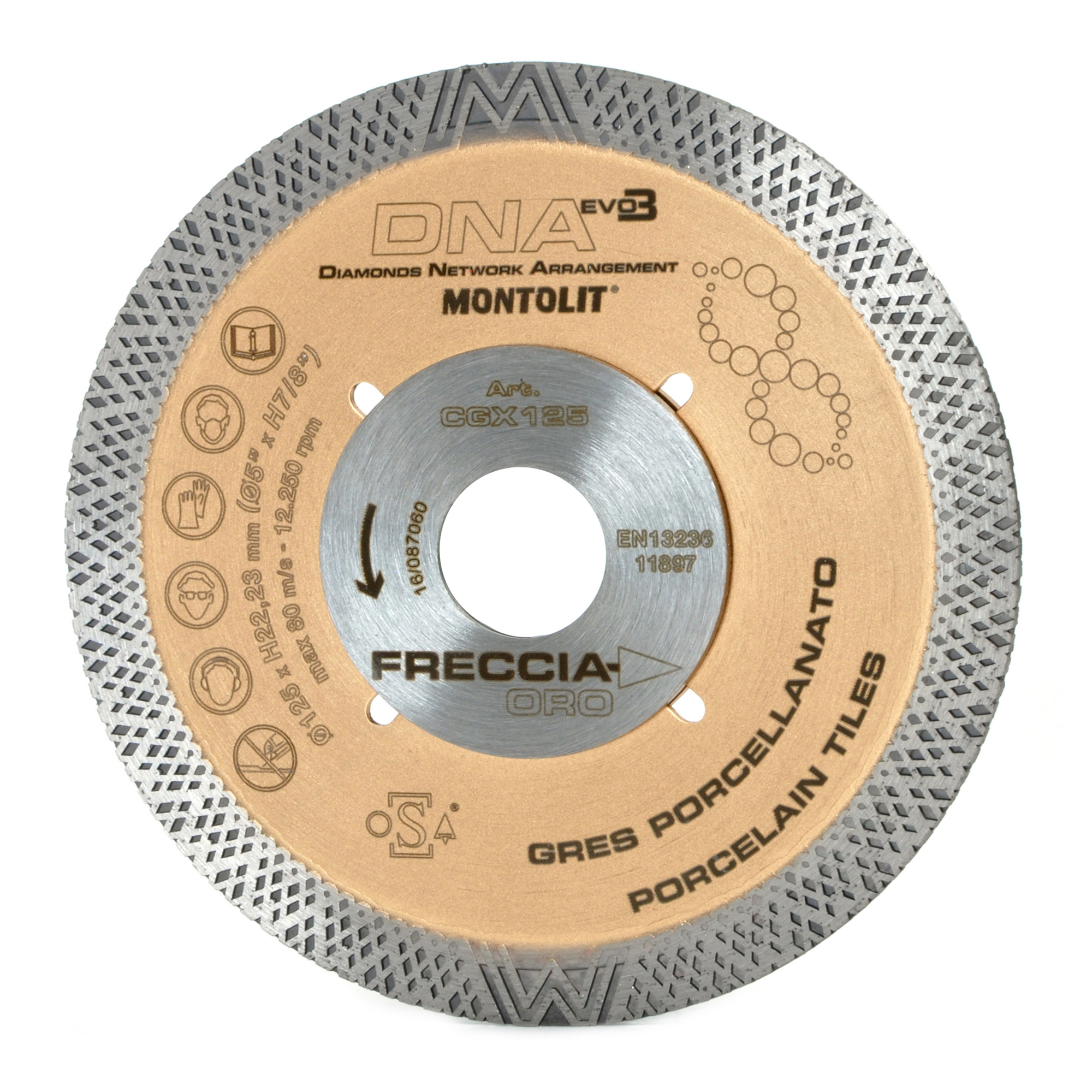 CGX Diamantklinga för Kakel och Natursten 125 mm