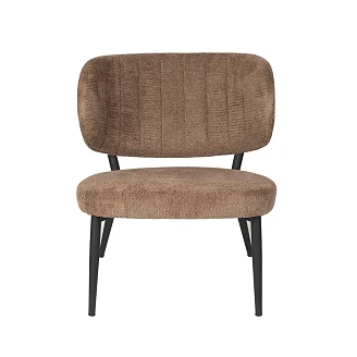 Loungefåtölj <strong>Mavi</strong>  Orange, Grå