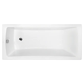 Badkar <strong>Kastoria</strong>  Vit Blank 170 cm (Utan Panel & Avlopp)
