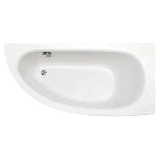 Badkar <strong>Alpine</strong>  Vit Blank Höger 150 cm (Utan Panel & Avlopp)