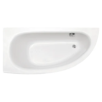 Badkar <strong>Alpine</strong>  Vit Blank Vänster 150 cm (Utan Panel & Avlopp)