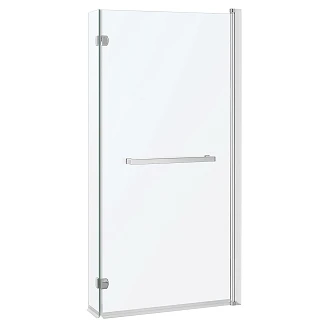 Badkarsvägg <strong>Gozo</strong>  Krom Blank 80x150 cm