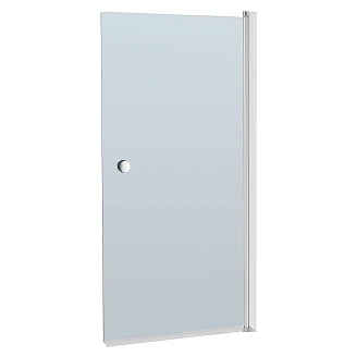 Badkarsvägg <strong>Gozo</strong>  Krom Blank 70x140 cm Tonat