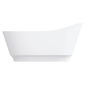Omnires Badkar med Hög Rygg <strong>Neo M+</strong>  Vit Blank 158x72 cm